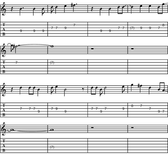 harvest moon guitar chords